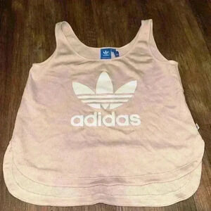 Adidas Originals Cropped Loose Tank Top size M